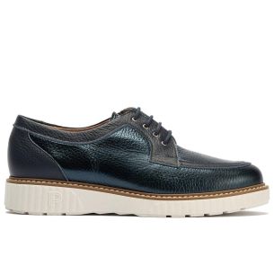 Pitillos - 11083 - MARINO - 11083 - MARINO - Zapato blucher con cordones y reflejos brillantes Marino - 1