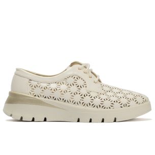 Pitillos - 11091 - BLANCO - 11091 - BLANCO - Zapato blucher plataforma con cordones en napa sintética Blanco - 1