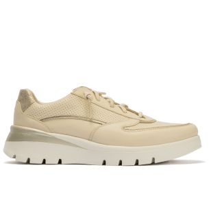 Pitillos - 11094 - CREMA - 11094 - CREMA - Deportivo plataforma con cordones elásticos Crema - 1