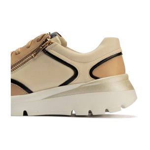 Pitillos - 11095 - CREMA - 11095 - CREMA - Deportivo plataforma con cremallera Crema - 1 2