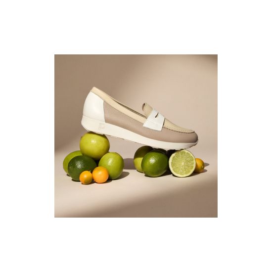 Pitillos - 11100 - PIEDRA - 11100 - PIEDRA - Mocasín estilo deportivo con antifaz en piel Piedra - 1