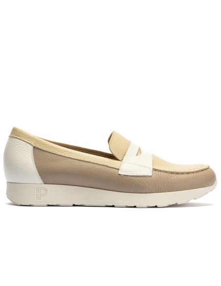 Pitillos - 11100 - PIEDRA - 11100 - PIEDRA - Mocasín estilo deportivo con antifaz en piel Piedra - 2