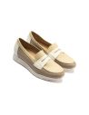 Pitillos - 11100 - PIEDRA - 11100 - PIEDRA - Mocasín estilo deportivo con antifaz en piel Piedra - 3