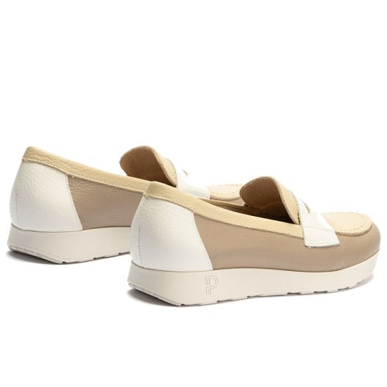 Pitillos - 11100 - PIEDRA - 11100 - PIEDRA - Mocasín estilo deportivo con antifaz en piel Piedra - 5