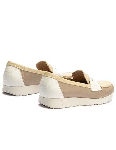 Pitillos - 11100 - PIEDRA - 11100 - PIEDRA - Mocasín estilo deportivo con antifaz en piel Piedra - 5