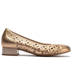 Pitillos - 11120 - NUDE - 11120 - NUDE - Zapato salón con tacón bajo y punta redonda