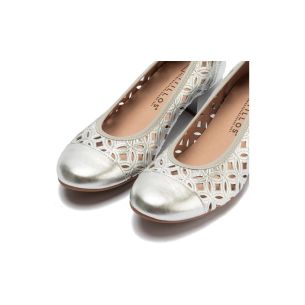 Pitillos - 11120 - PLATA - 11120 - PLATA - Zapato salón con tacón bajo y punta redonda 2