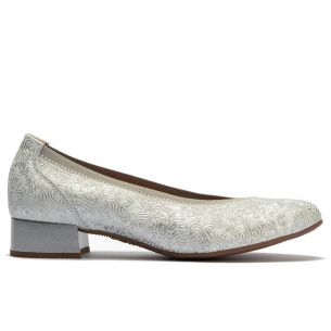 Pitillos - 11122 - PLATA - 11122 - PLATA - Zapato salón con ribete elástico