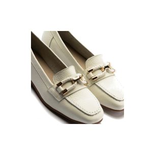 Pitillos - 11140 - BLANCO - 11140 - BLANCO - Mocasín plano en piel napa bombeada 2