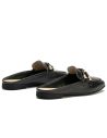 Pitillos - 11141 - NEGRO - 11141 - NEGRO - Mocasín plano destalonado en piel napa bombeada