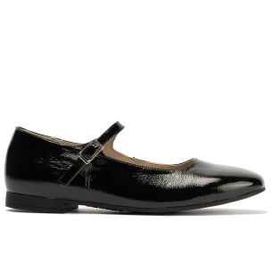 Pitillos - 11142 - NEGRO - 11142 - NEGRO - Bailarina plana en piel charol Negro - 1