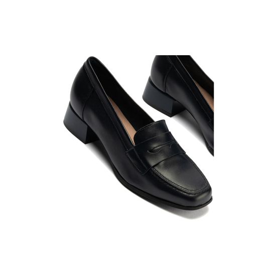 Pitillos - 11152 - MARINO - 11152 - MARINO - Mocasín con tacón bajo y antifaz