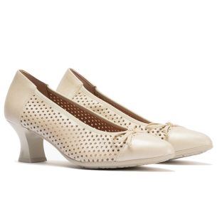 Pitillos - 11187 - ORO - 11187 - ORO - Zapato de salón con tacón medio 2