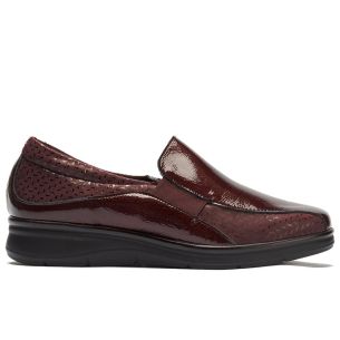 Pitillos - 11500 - BURDEOS - 11500 - BURDEOS - Gucci Elásticos combinado Charol con Lycra Burdeos - 1