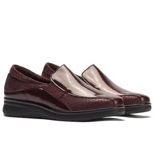 Pitillos - 11500 - BURDEOS - 11500 - BURDEOS - Gucci Elásticos combinado Charol con Lycra Burdeos - 1 2