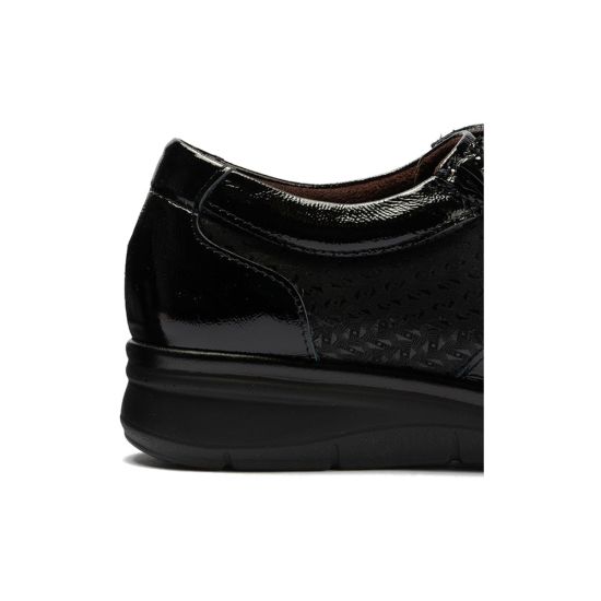Pitillos - 11501 - NEGRO - 11501 - NEGRO - Deportivo con Cremallera combinado Charol con Lycra Negro - 5