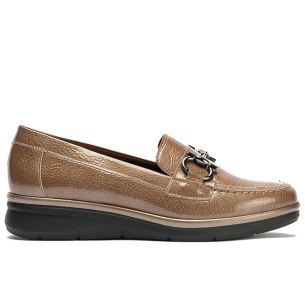 Pitillos - 11502 - TOPO - 11502 - TOPO - Mocasín en Charol con Adorno Topo - 1