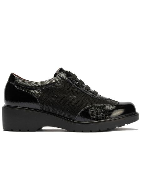 Pitillos - 11522 - NEGRO - 11522 - NEGRO - Deportivo con eláticos combinado charol con lycra Negro - 1