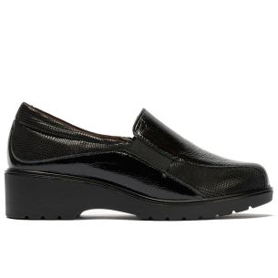 Pitillos - 11523 - NEGRO - 11523 - NEGRO - Gucci con elásticos combinado charol con lycra Negro - 1