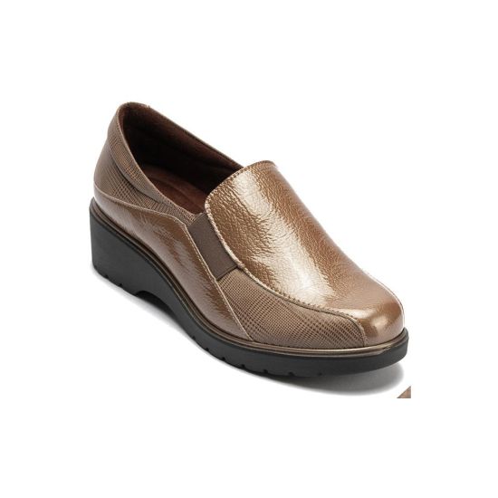 Pitillos - 11523 - TOPO - 11523 - TOPO - Gucci con elásticos combinado charol con lycra Topo - 5