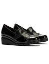 Pitillos - 11531 - NEGRO - 11531 - NEGRO - Abotinado combinado charol con lycra Negro - 2