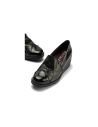 Pitillos - 11531 - NEGRO - 11531 - NEGRO - Abotinado combinado charol con lycra Negro - 4