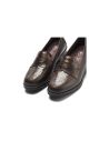 Pitillos - 11535 - MARRON - 11535 - MARRON - Mocasín combinado napa con serpiente charol Marrón - 4