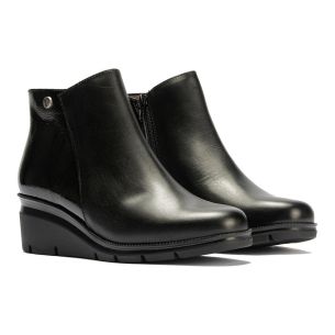 Pitillos - 11536 - NEGRO - 11536 - NEGRO - Botín con cremallera combinado napa con charol Negro - 1 2