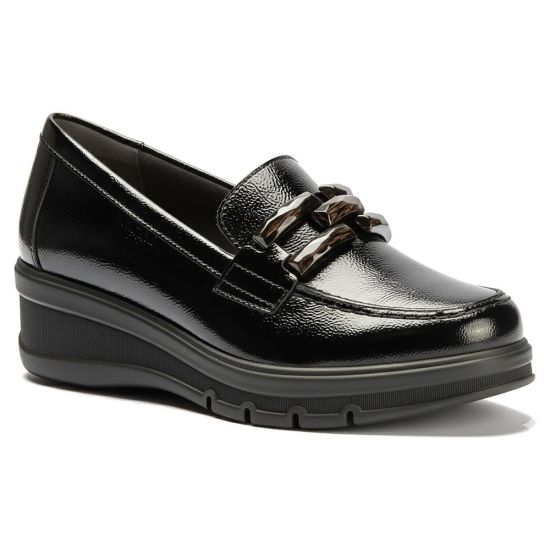 Pitillos - 11541 - NEGRO - 11541 - NEGRO - Mocasín adorno en charol Negro - 1