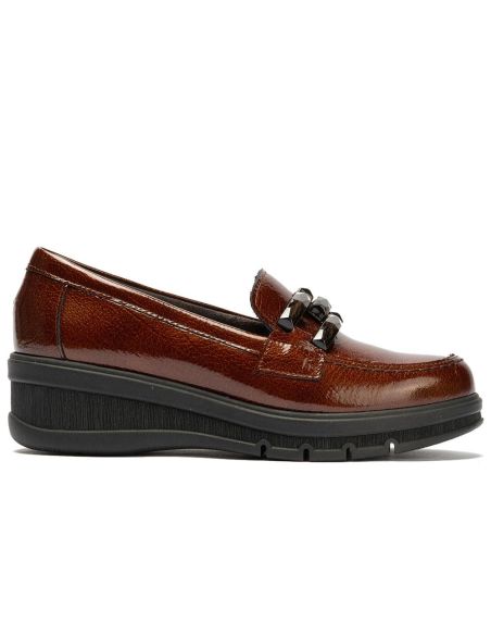 Pitillos - 11541 - CUERO - 11541 - CUERO - Mocasín adorno en charol Cuero - 1