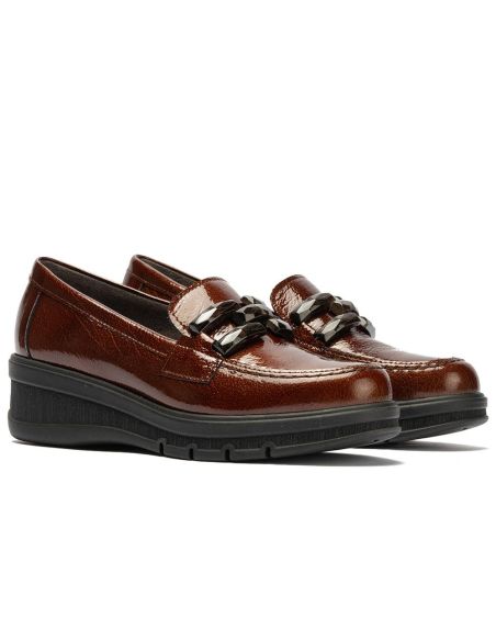 Pitillos - 11541 - CUERO - 11541 - CUERO - Mocasín adorno en charol Cuero - 2