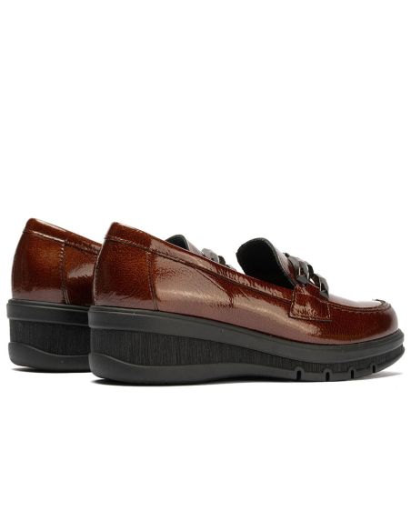 Pitillos - 11541 - CUERO - 11541 - CUERO - Mocasín adorno en charol Cuero - 3