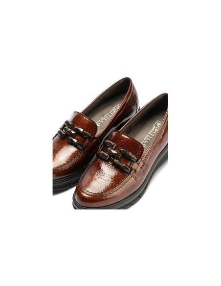 Pitillos - 11541 - CUERO - 11541 - CUERO - Mocasín adorno en charol Cuero - 4