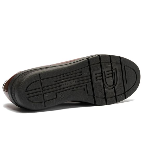 Pitillos - 11541 - CUERO - 11541 - CUERO - Mocasín adorno en charol Cuero - 5