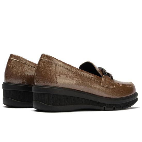 Pitillos - 11541 - TOPO - 11541 - TOPO - Mocasín adorno en charol Topo - 3