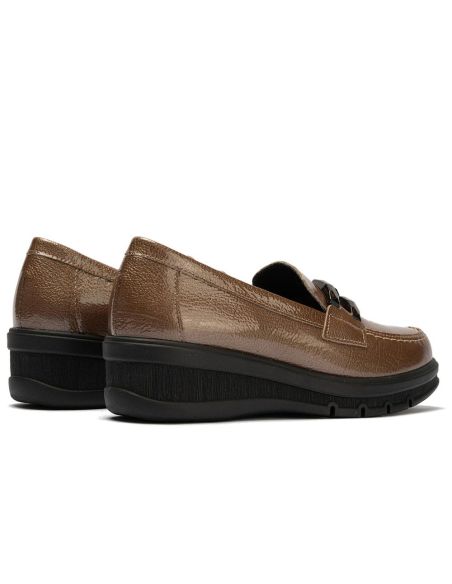 Pitillos - 11541 - TOPO - 11541 - TOPO - Mocasín adorno en charol Topo - 3