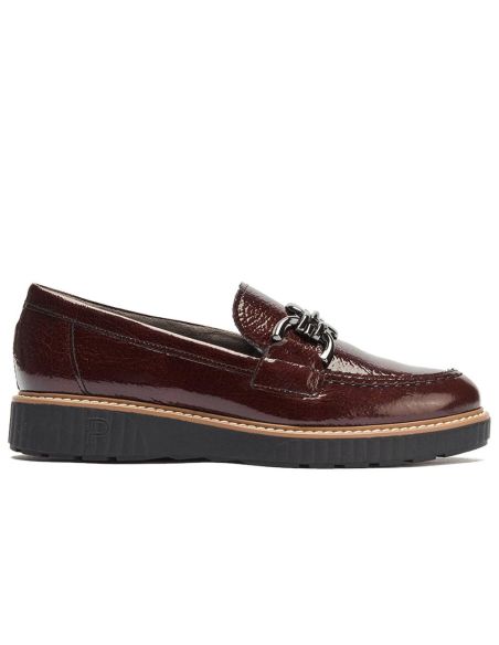 Pitillos - 11550 - BURDEOS - 11550 - BURDEOS - Mocasín con adorno en charol Burdeos - 1