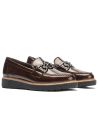 Pitillos - 11550 - MARRON - 11550 - MARRON - Mocasín con adorno en charol Marrón - 2