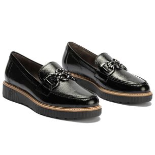 Pitillos - 11550 - NEGRO - 11550 - NEGRO - Mocasín con adorno en charol Negro - 1 2
