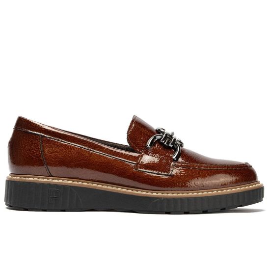 Pitillos - 11550 - CUERO - 11550 - CUERO - Mocasín con adorno en charol Cuero - 1