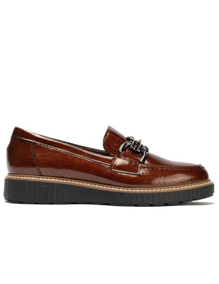 Pitillos - 11550 - CUERO - 11550 - CUERO - Mocasín con adorno en charol Cuero - 1