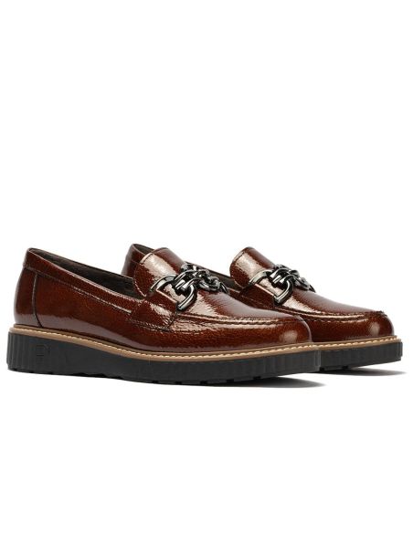 Pitillos - 11550 - CUERO - 11550 - CUERO - Mocasín con adorno en charol Cuero - 2