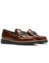 Pitillos - 11550 - CUERO - 11550 - CUERO - Mocasín con adorno en charol Cuero - 2