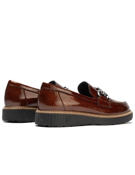 Pitillos - 11550 - CUERO - 11550 - CUERO - Mocasín con adorno en charol Cuero - 3