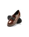 Pitillos - 11550 - CUERO - 11550 - CUERO - Mocasín con adorno en charol Cuero - 5
