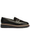 Pitillos - 11552 - NEGRO - 11552 - NEGRO - Mocasín tachas combinado napa con ante Negro - 1