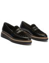 Pitillos - 11552 - NEGRO - 11552 - NEGRO - Mocasín tachas combinado napa con ante Negro - 2