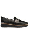 Pitillos - 11553 - NEGRO - 11553 - NEGRO - Mocasín antifaz combinado napa con ante y laminado Negro - 1