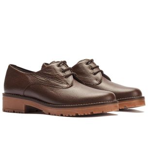 Pitillos - 11561 - MARRON - 11561 - MARRON - Blucher en napa con grano Marrón - 1 2