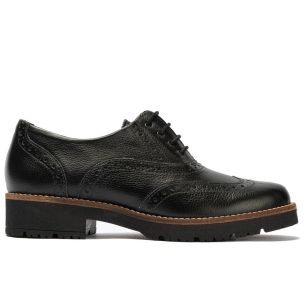 Pitillos - 11563 - NEGRO - 11563 - NEGRO - Inglés en napa con grano combinado tricolor Negro - 1